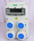 32A 440V IP67 औद्योगिक रखरखाव बॉक्स बिजली की आपूर्ति निविड़ अंधकार