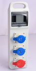 230V 32 Amp IP67 पोर्टेबल सॉकेट बॉक्स पीसी प्लास्टिक बॉक्स IEC मानक: