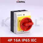 IP65 4P 16A 230-440V एसी वाटरप्रूफ आइसोलेटर स्विच यूकेपी आईईसी मानक