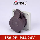 IP44 16A 32A 24V 48V लो वोल्टेज पैनल माउंटेड सॉकेट IEC स्टैंडर्ड: