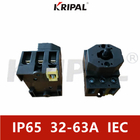 32A 3 पोल 230-440V IP65 वाटरप्रूफ आइसोलेटर स्विच IEC मानक