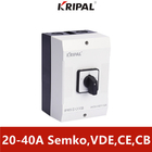 विद्युत परिवर्तन कैम स्विच 230-440V 20A 3P CE प्रमाणपत्र