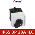 आईईसी मानक 3 स्थिति कैम स्विच IP65 तीन चरण 20A 230-440V