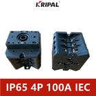 कृपल 100A 4P IP65 चेंजओवर स्विच 230-440V यूकेटी आईईसी मानक